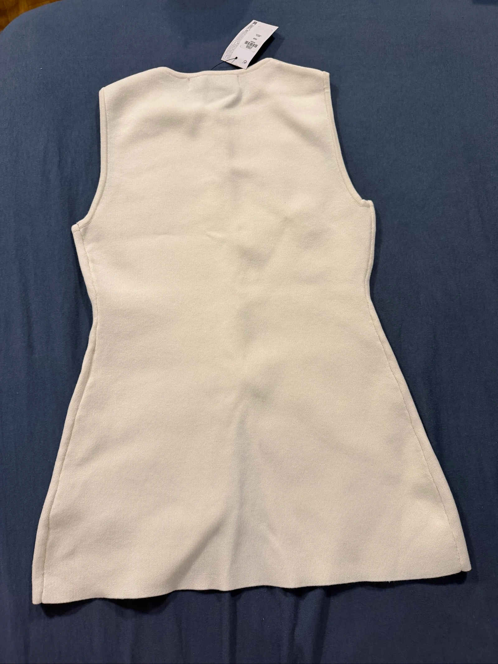 Top blanco sin mangas xxs – photo 2